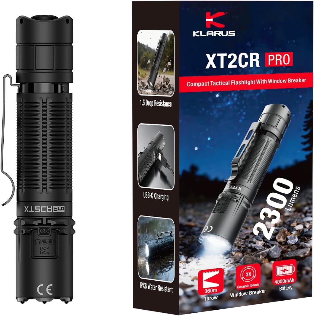 LINTERNA KLARUS XT2CR PRO 2300 LÚMENES